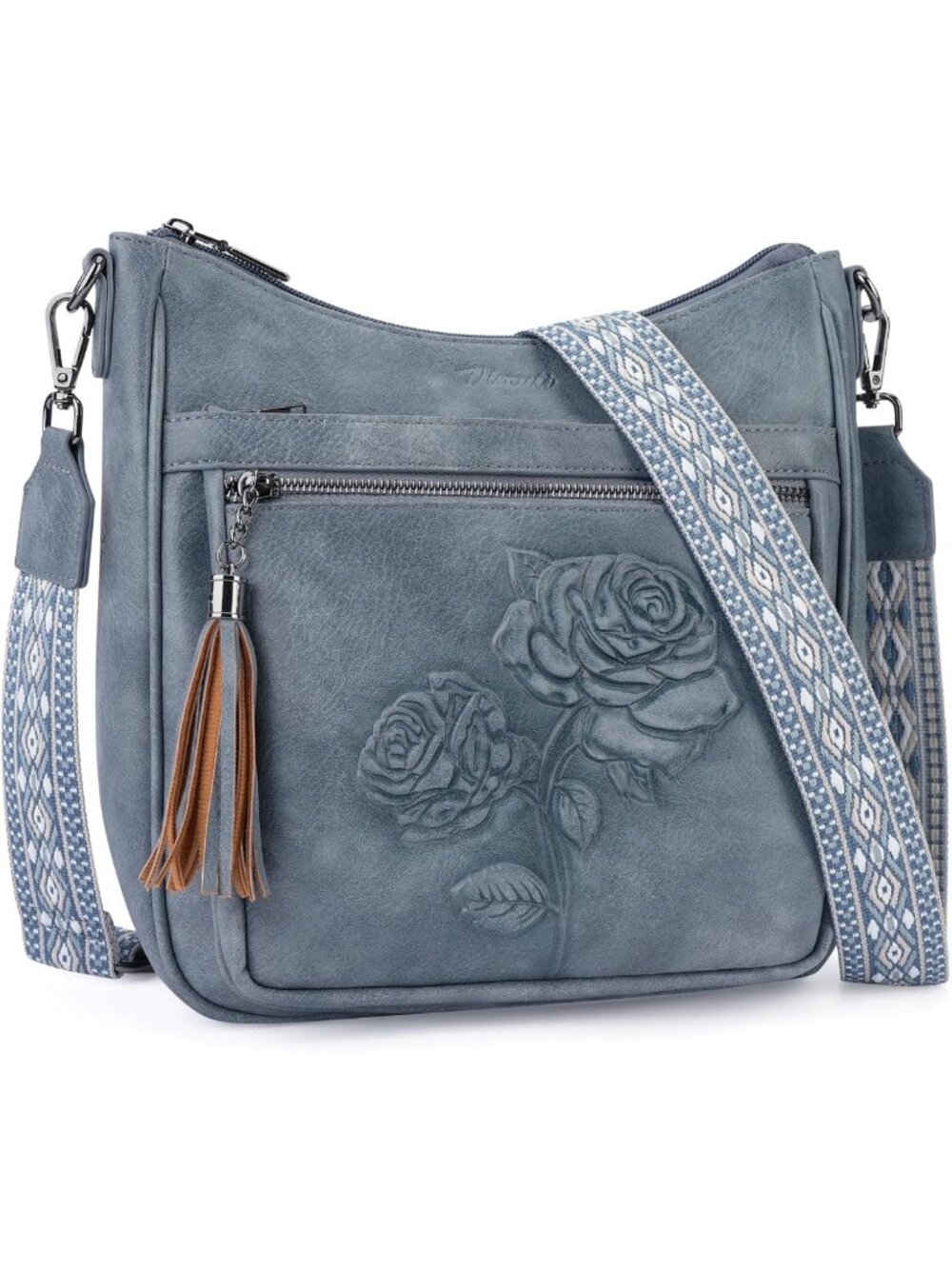 Stylish Vegan Leather Crossbody Bag for Women | Lightweight Hobo Purse with